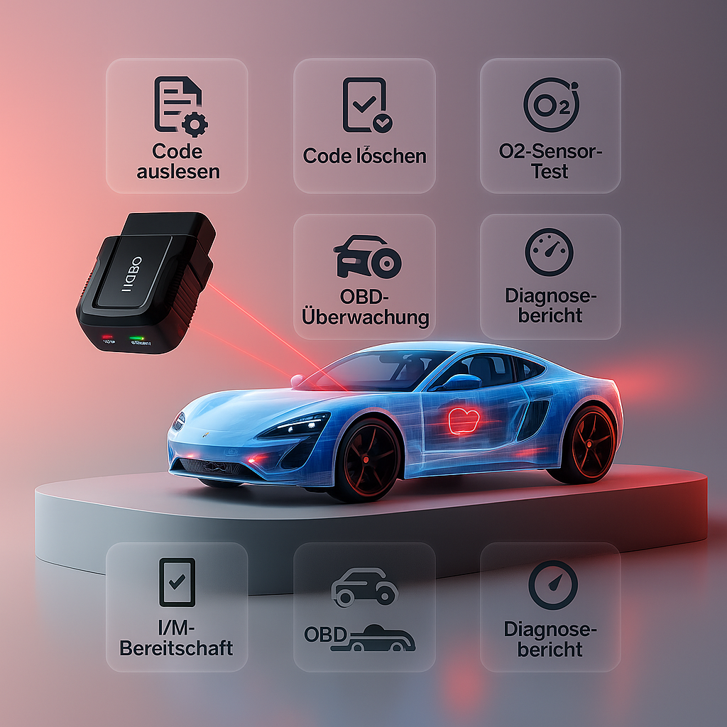 OBD2 Auto Scanner V011 – Fehlercodes auslesen & löschen
